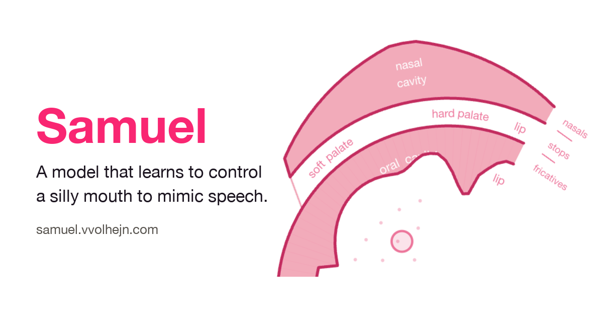 Samuel, a Silly Speech Model